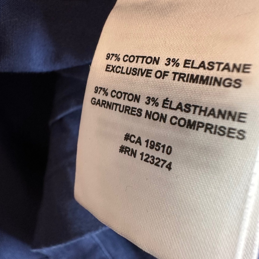 Lole Barn‎ Jacket Navy Blue Utility Drawstring Cotton Elastane Size 10 - Picture 8 of 8